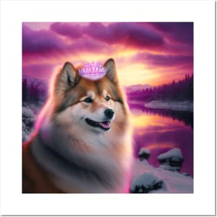 Finnish Lapphund Portrait Posters and Art